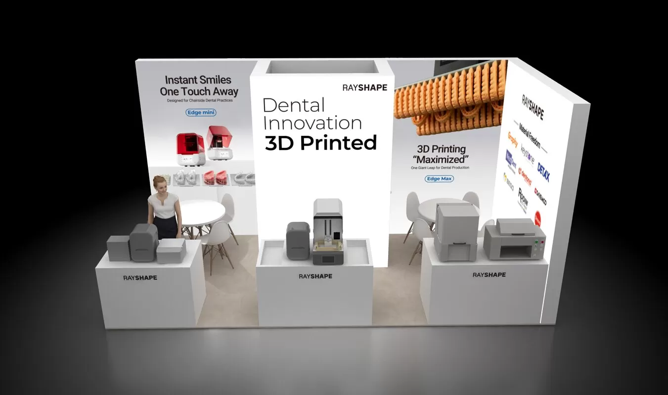 rayshape booth seoul international dental exhibition & scientific conference 2025